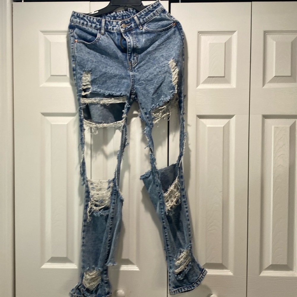 Shein ripped Jeans